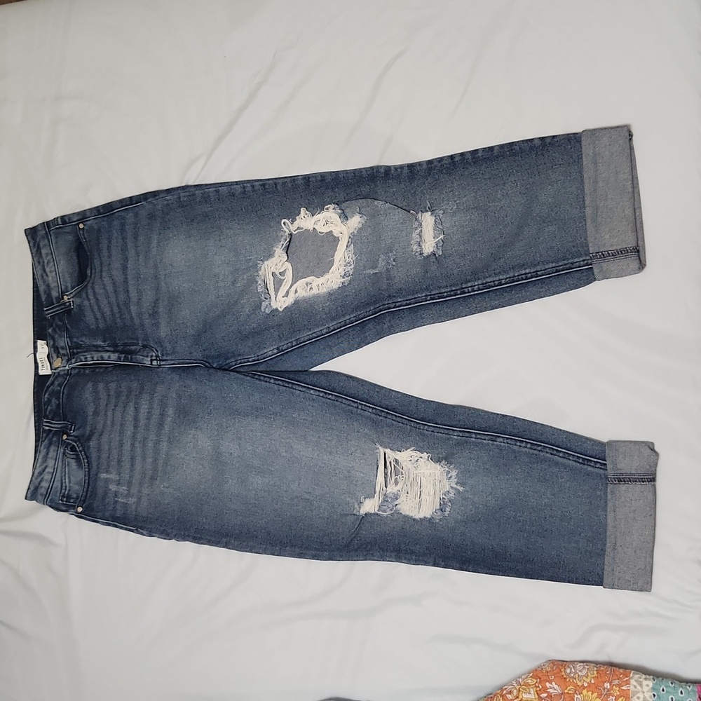 Tinsel straight leg jeans